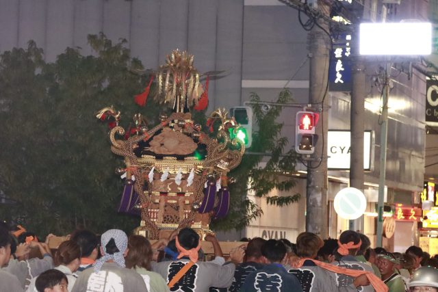 今年も綱島諏訪神社御祭礼へ！神輿を担がせていただきました！